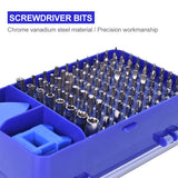 Kindlov kit de ferramentas reparo do telefone chave de fenda conjunto precisão 115 em 1 torx magnético hex bit driver bits isolados multitools