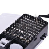 Kindlov kit de ferramentas reparo do telefone chave de fenda conjunto precisão 115 em 1 torx magnético hex bit driver bits isolados multitools