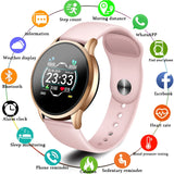 LIGE Rastreador De Fitness IP67 Tela Pulseira Monitor de freqüência cardíaca Pedômetro Inteligente Pulseira Inteligente À Prova D' Água Esporte smart watch Mulheres