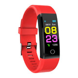 Freqüência cardíaca pulseira inteligente pressão banda relógio inteligente rastreador de fitness pedômetro pulseira para ios android masculino esporte relógio