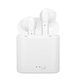 I7s tws fones de ouvido sem fio bluetooth handsfree em esportes fone com caixa carregamento mic para iphone xiaomi