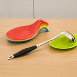 Random Color Multi Mat Kitchen Tools Silicone Mat Insulation Placemat Heat Resistant Put A Spoon cozinha Accessories