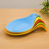 Random Color Multi Mat Kitchen Tools Silicone Mat Insulation Placemat Heat Resistant Put A Spoon cozinha Accessories