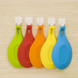 Random Color Multi Mat Kitchen Tools Silicone Mat Insulation Placemat Heat Resistant Put A Spoon cozinha Accessories