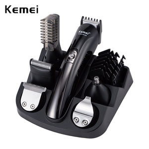 Kemei hair clipper barber hair trimmer electric clipper razor shaver beard trimmer men shaving machine cutting nose trimmer