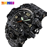 SKMEI Brand Luxury Military Sports Watches Men Quartz Analog LED Digital Clock Man Waterproof Dual Display Wristwatches Relogio