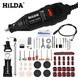 Hilda broca elétrica dremel moedor gravador caneta mini broca elétrica ferramenta rotativa máquina de moer dremel acessórios