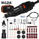 Hilda broca elétrica dremel moedor gravador caneta mini broca elétrica ferramenta rotativa máquina de moer dremel acessórios