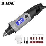 Hilda broca elétrica dremel moedor gravador caneta mini broca elétrica ferramenta rotativa máquina de moer dremel acessórios