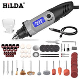 Hilda broca elétrica dremel moedor gravador caneta mini broca elétrica ferramenta rotativa máquina de moer dremel acessórios