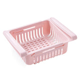 Organizador de cozinha quente ajustável cozinha geladeira rack de armazenamento geladeira freezer prateleira titular pull-out gaveta espaço saver #25