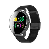 2020 toque completo relógio inteligente dos homens pressão arterial smartwatch feminino à prova dwaterproof água rastreador de freqüência cardíaca esporte relógio para android ios